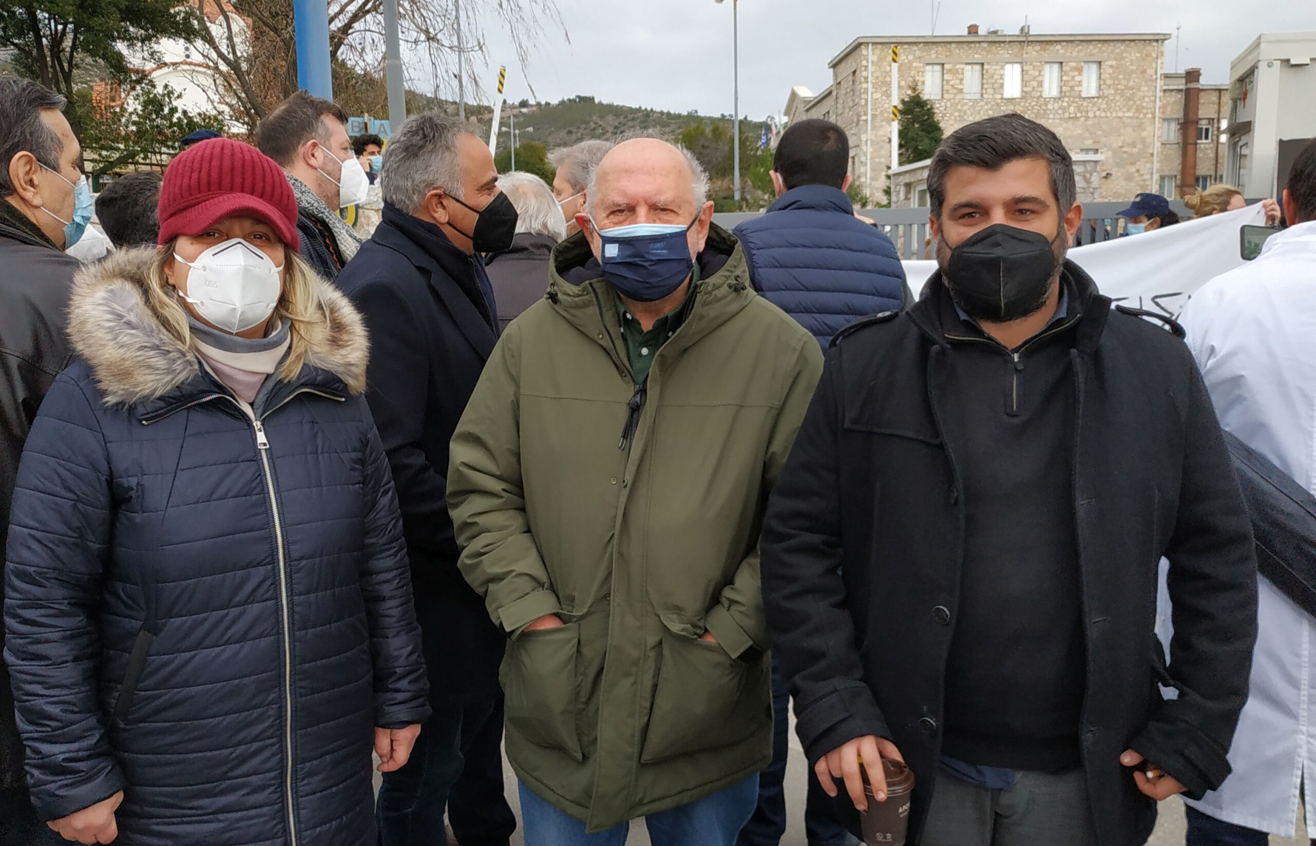 Διαμαρτυρία στο Νοσοκομείο Παίδων Πεντέλης