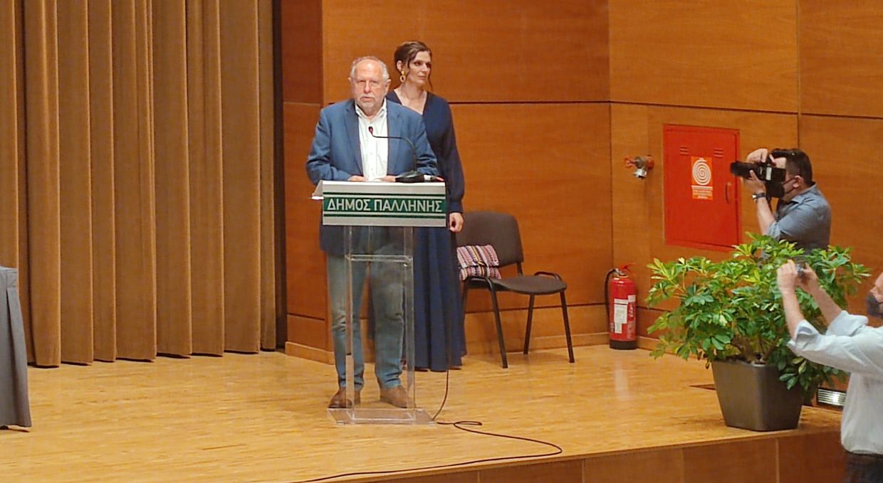 Στο Πνευματικό Κέντρο Παλλήνης ως εκπρόσωπος του Αλέξη Τσίπρα