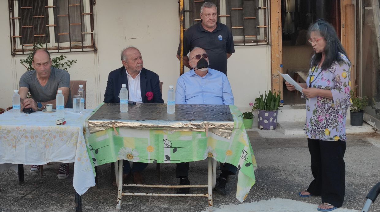 Στον οικισμό Καποτά, στις Αχαρνές