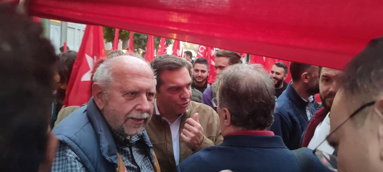 Στην πορεία του Πολυτεχνείου