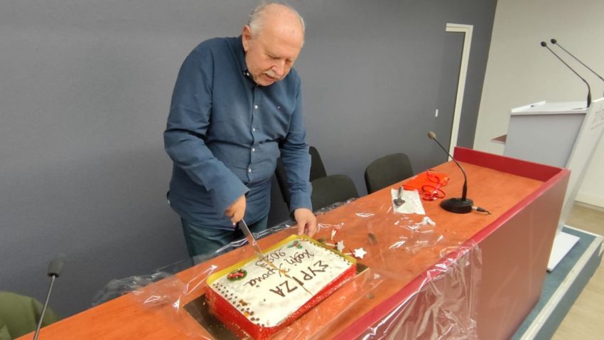 Με τους συνεργάτες του Γραφείου